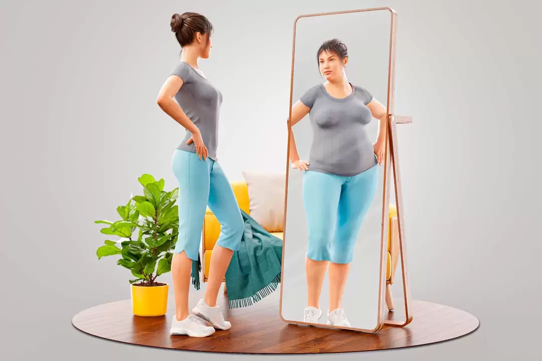By imagining yourself as thin, you can be motivated to lose weight. 