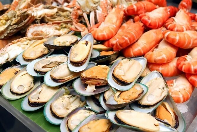Marine gifts for diet